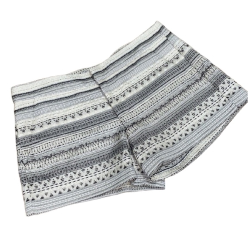 Parker shorts metallic thread woven knit NEW xs
